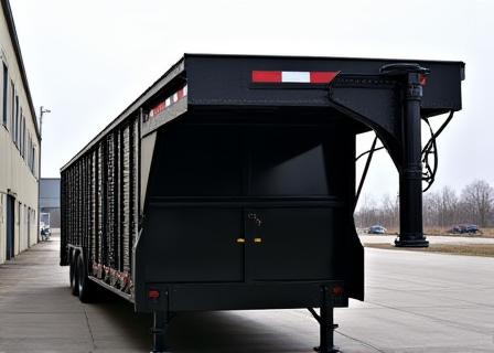 40 foot gooseneck flatbed trailer