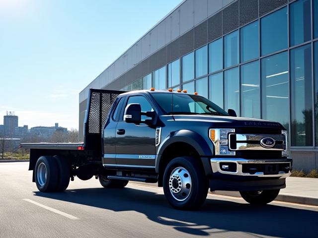 Side view of a Marshall Trucking dually hauling a critical load