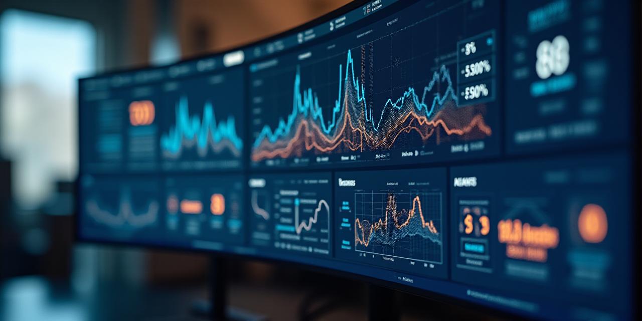 Advanced analytics dashboard showing vehicle efficiency and on-time performance rates.